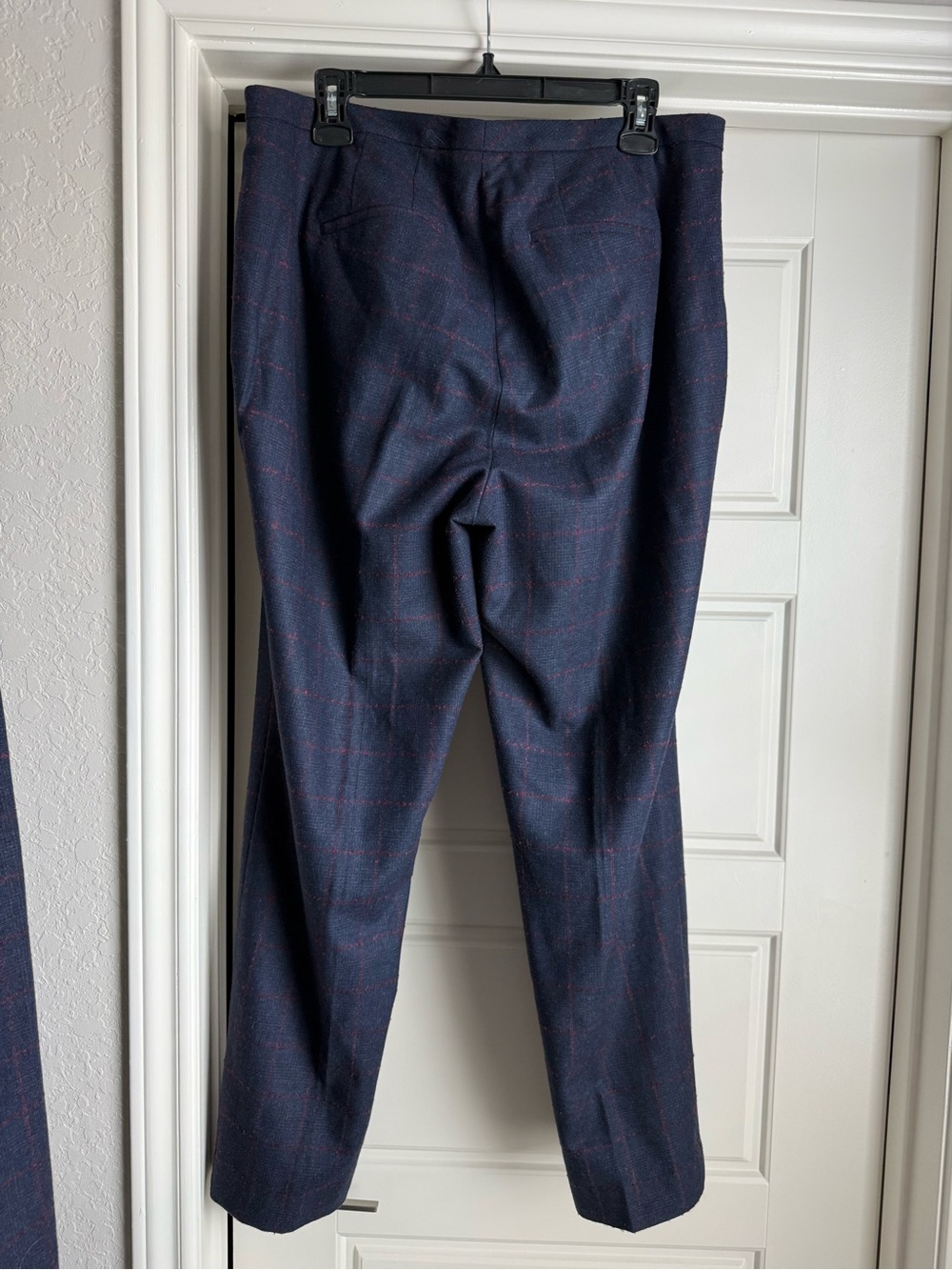 Talbots Wool Windowpane Check Blazer - Picture 3 of 13